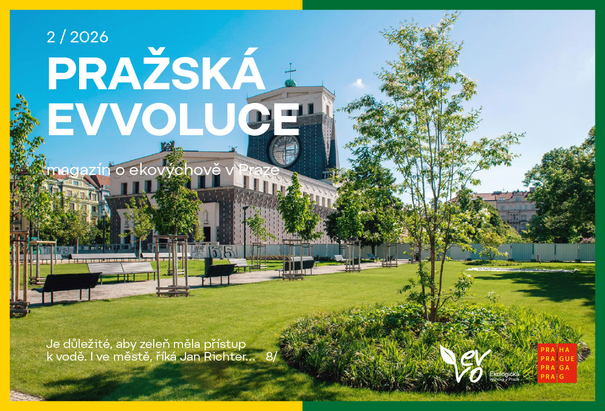 Pražská EVVOluce 02/2026 - titulní strana